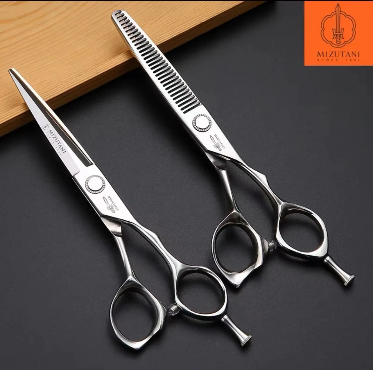 Scissors Shears MIZUTANI Professional Barber Tools Salon Hair Cutting Thinning Set of 60 Inch 231102