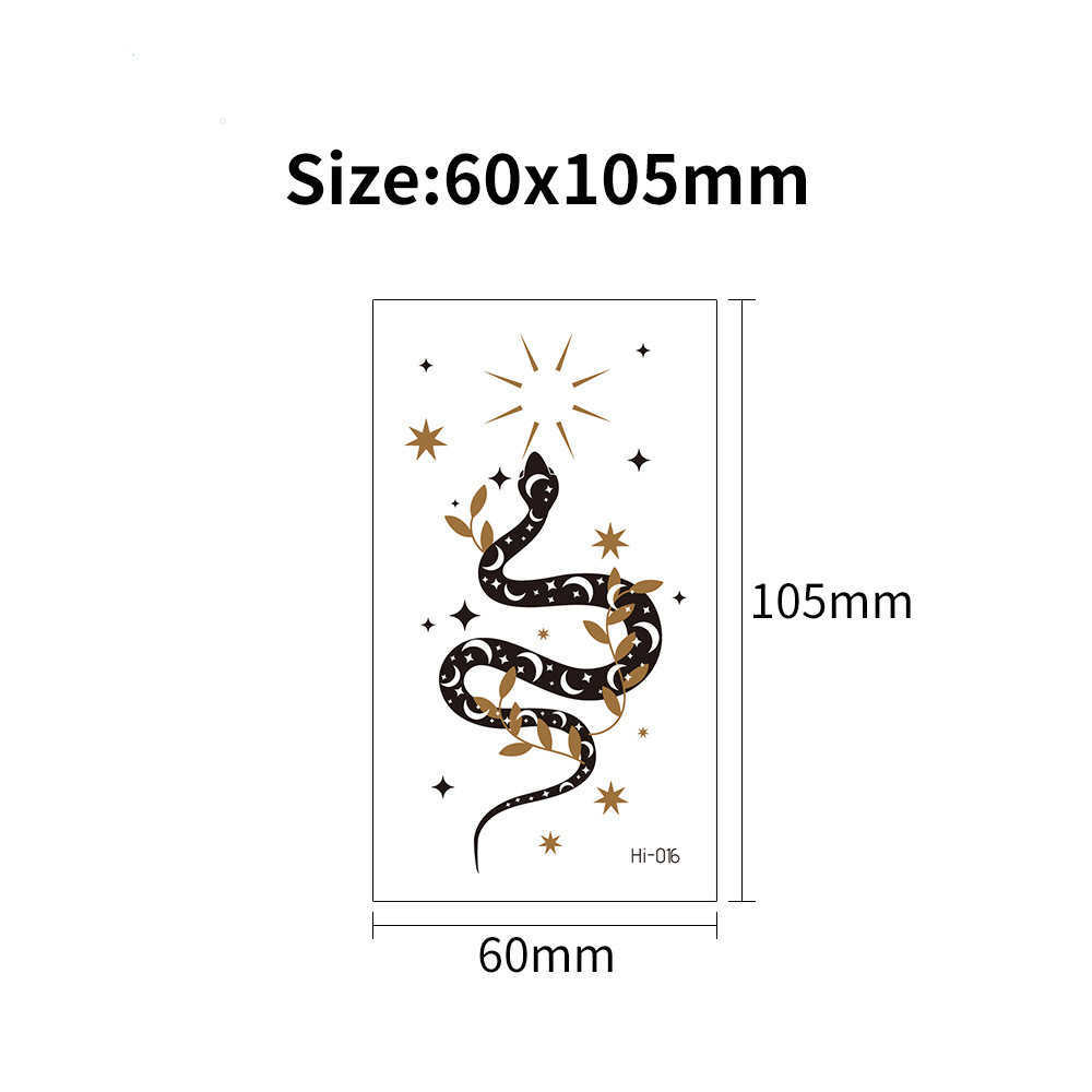 Temporary Tattoos Luminous Tattoo Stickers for Women Arm Face Glowing Tattoos Body Art Tattoos Snake Butterfly Electric Syllable Party Tattoo 2022 Z04