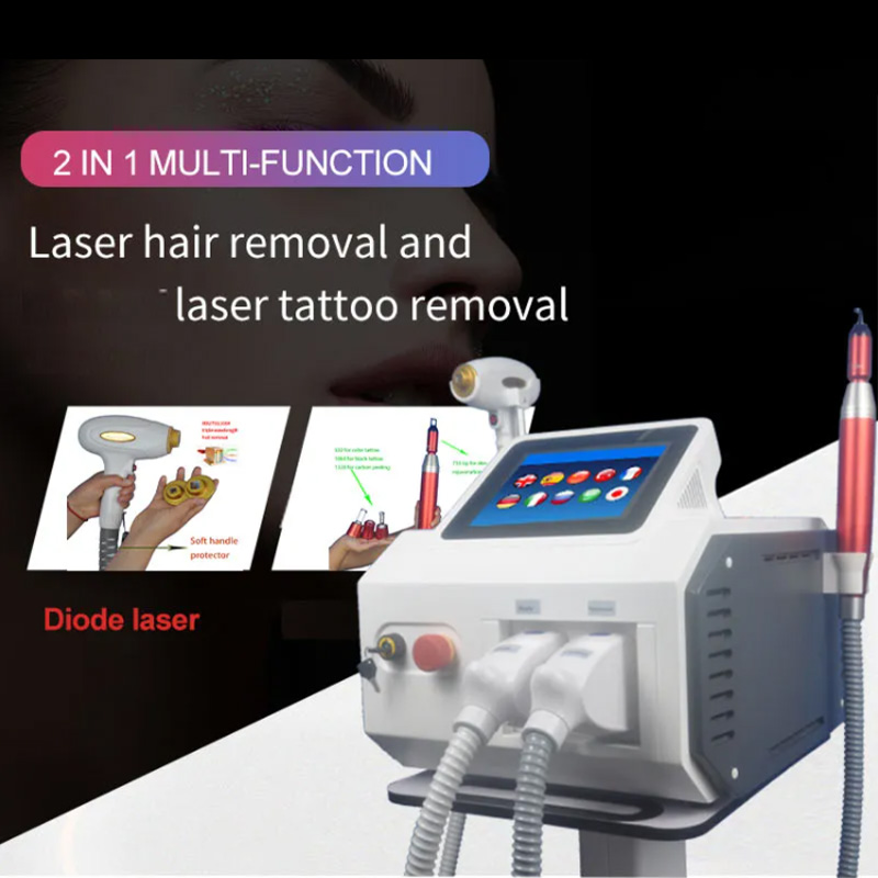 Home Beauty Instrument Hot Portable 2 in 1 Picosecond Laser Tattoo Removal Beauty Machine 2000W Diode Laser 808 755 1064 Hair Removal Equipment
Home Beauty Instrument Hot Portable 2 in 1 Picosecond Laser Tattoo Removal Beauty Machine 2000W Diode Laser 808 755 1064 Hair Removal Equipment