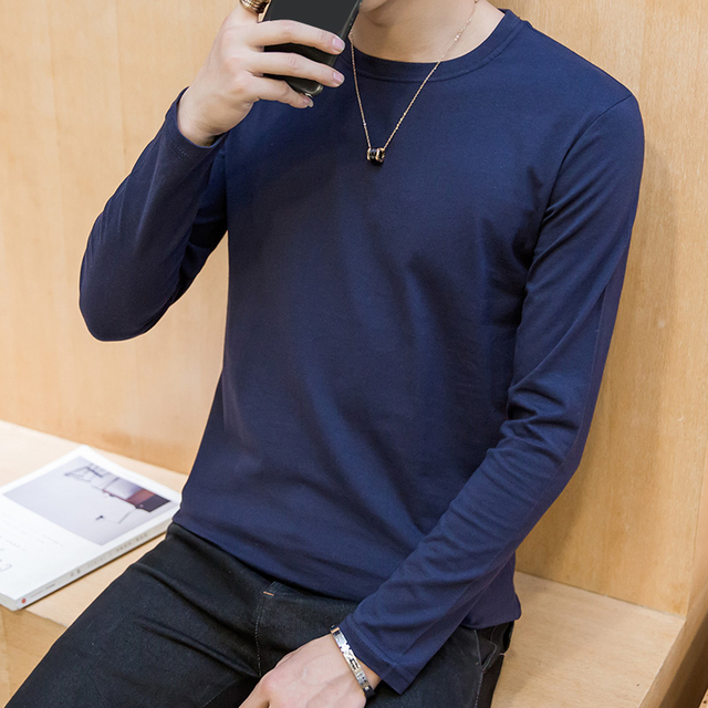 Men's T-Shirts Men's Automatic Linen T-shirt Men's Long Sleeve Chinese T-shirt Pure White Linen Cotton T-shirt M-3XL 230403
