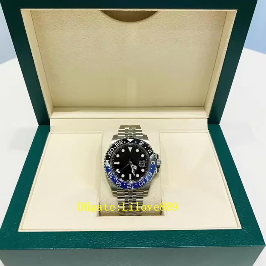 Men's Watch GMT II--126710 40mm Ceramic Watch Ring Luxury Men's Mechanical Automatic Movement 3235 Wrist Watch, Polishing cloth
Men's Watch GMT II--126710 40mm Ceramic Watch Ring Luxury Men's Mechanical Automatic Movement 3235 Wrist Watch, Polishing cloth