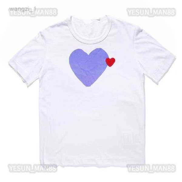 Men's T-shirts Designer Mens Play t Shirt White Eyes Big Red Peach Embroidery Printed Commes Casual Fashion Women s High Quanlity Tees 5 DSJD, 14
Men's T-shirts Designer Mens Play t Shirt White Eyes Big Red Peach Embroidery Printed Commes Casual Fashion Women s High Quanlity Tees 5 DSJD, 14