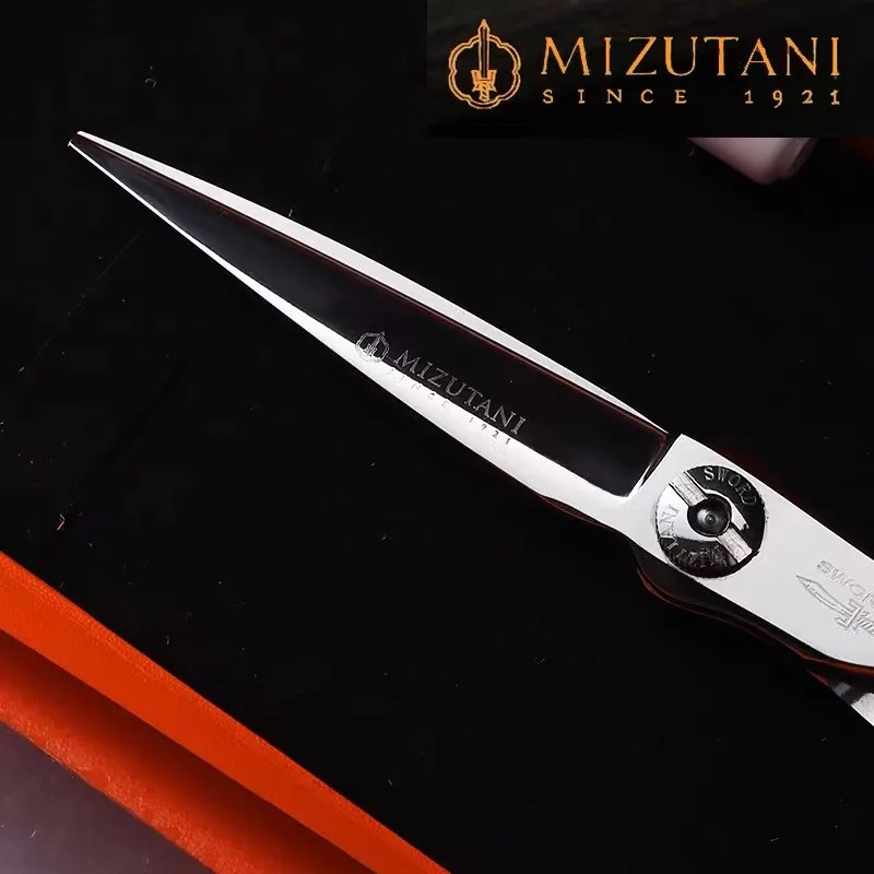Scissors Shears Mizutani barber professional hairdressing scissors 60 inch 440C steel material speciality Hair cutting machine 231102