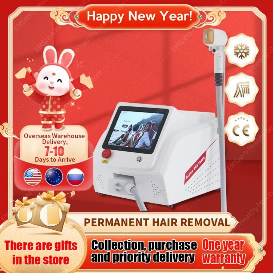 2000W Portable Diode Laser RF 755 808 1064nm Wavelength Hair Removal Machine Cooling Head Painless Laser Epilator Facial Body Hair
2000W Portable Diode Laser RF 755 808 1064nm Wavelength Hair Removal Machine Cooling Head Painless Laser Epilator Facial Body Hair
