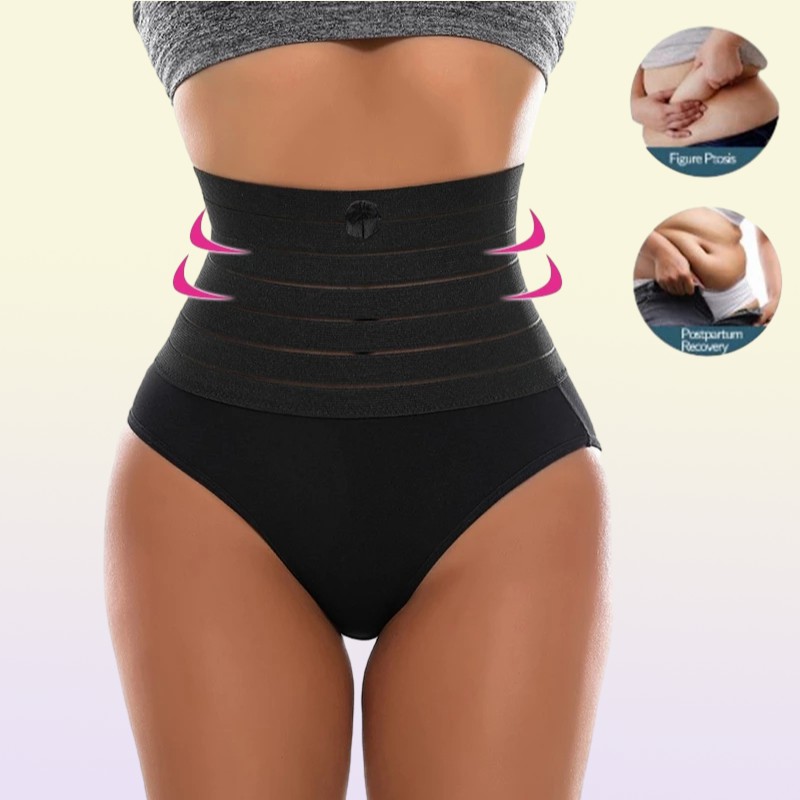 Women039s Plus Size Underwear Womens Panties High Waist Tummy Control Briefs Female Trainer Shaping Underpants Butt Lifter Shap7121837