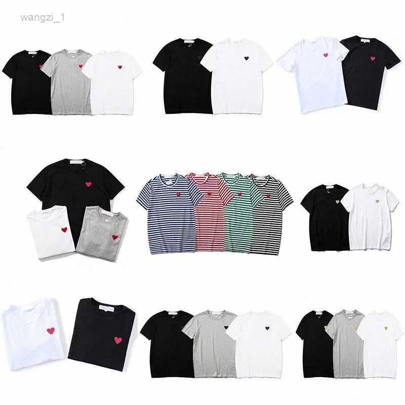 Men's T-shirts Fashion Mens Plays Shir Cdg Designer Red Shir Commes Casual Women Shirs Badge High Quanliy Tshirs Coon Embroidery Shor Sleeve Summer L1om# P9WC 
Men's T-shirts Fashion Mens Plays Shir Cdg Designer Red Shir Commes Casual Women Shirs Badge High Quanliy Tshirs Coon Embroidery Shor Sleeve Summer L1om# P9WC