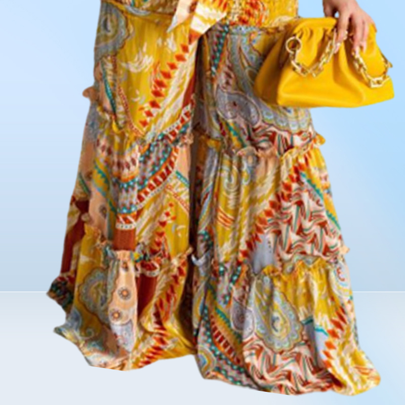 Women039s Two Piece Pants Elegant Ruffles Classy Suits Women Long Sleeve Tie Front Blouse Shirt Ruched Wide Leg Loose Set3162710