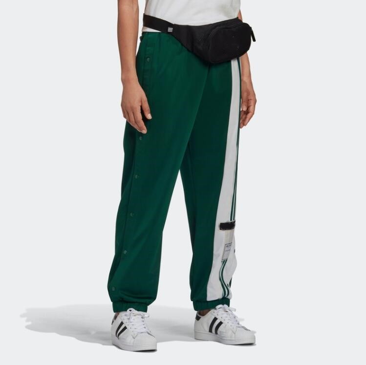 2023 New Women Pants Sweatpants Side Button Casual Loose Trouser Female Fashion Sports Pants Streetwear Straight Pants