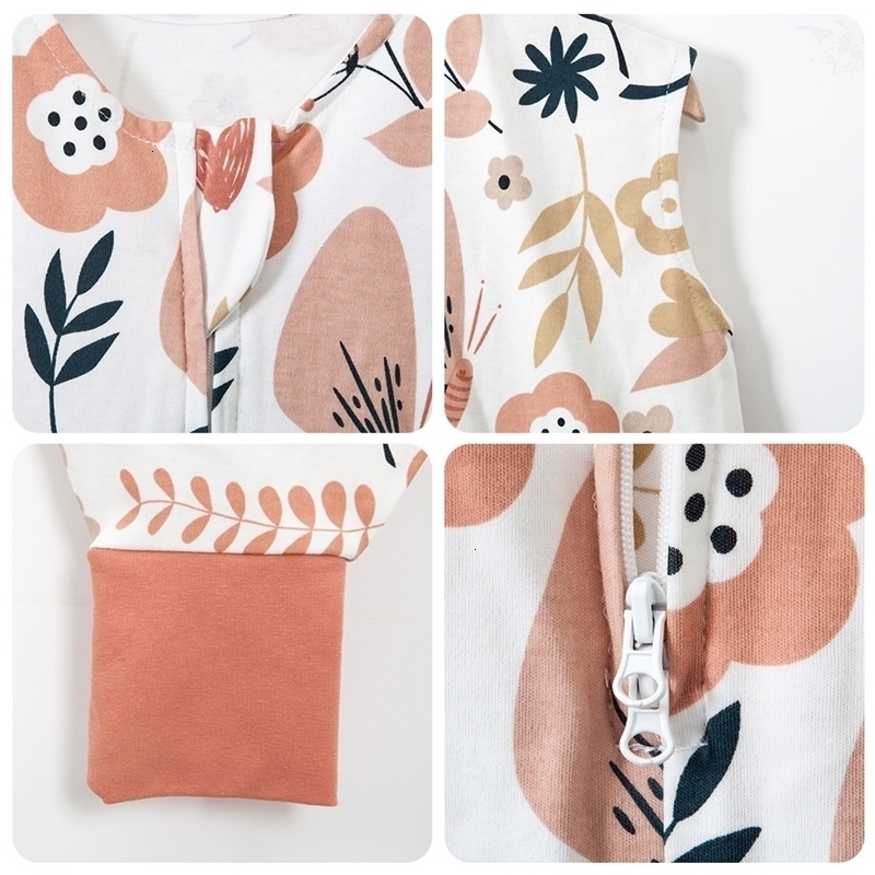 Sleeping Bags Baby 2832 Summer Cool Vest Kids Sleep Sack Boys Girls 100% Cotton Breathable Anti Tipi 230331