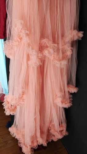 Maternity Dresses Pink Tulle Maternity Ball Gown For Photo Shoot Sexy Baby Shower Pregnant Woman Dresses Long Female Pregnancy Photography Clothes Z04