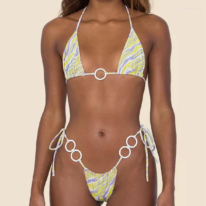 Women's Swimwear Strings Bikini Thong Sexy Ring Linked Micro Swimsuit Halter Bathing Suit Strappy Swimming Women 2023 Mini, White
Women's Swimwear Strings Bikini Thong Sexy Ring Linked Micro Swimsuit Halter Bathing Suit Strappy Swimming Women 2023 Mini, White
