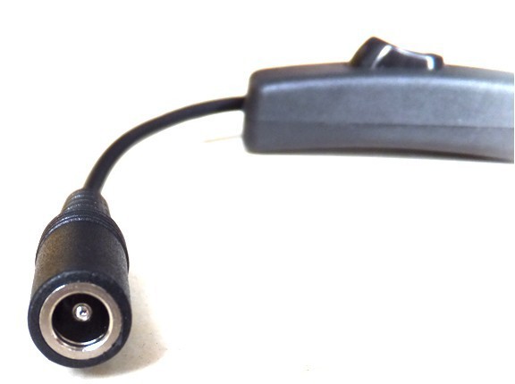 DC Power Plug Connectors 5.5x2.1mm 5.5mm 2.1mm Male to female Extension Connector Cable On/Off Switch