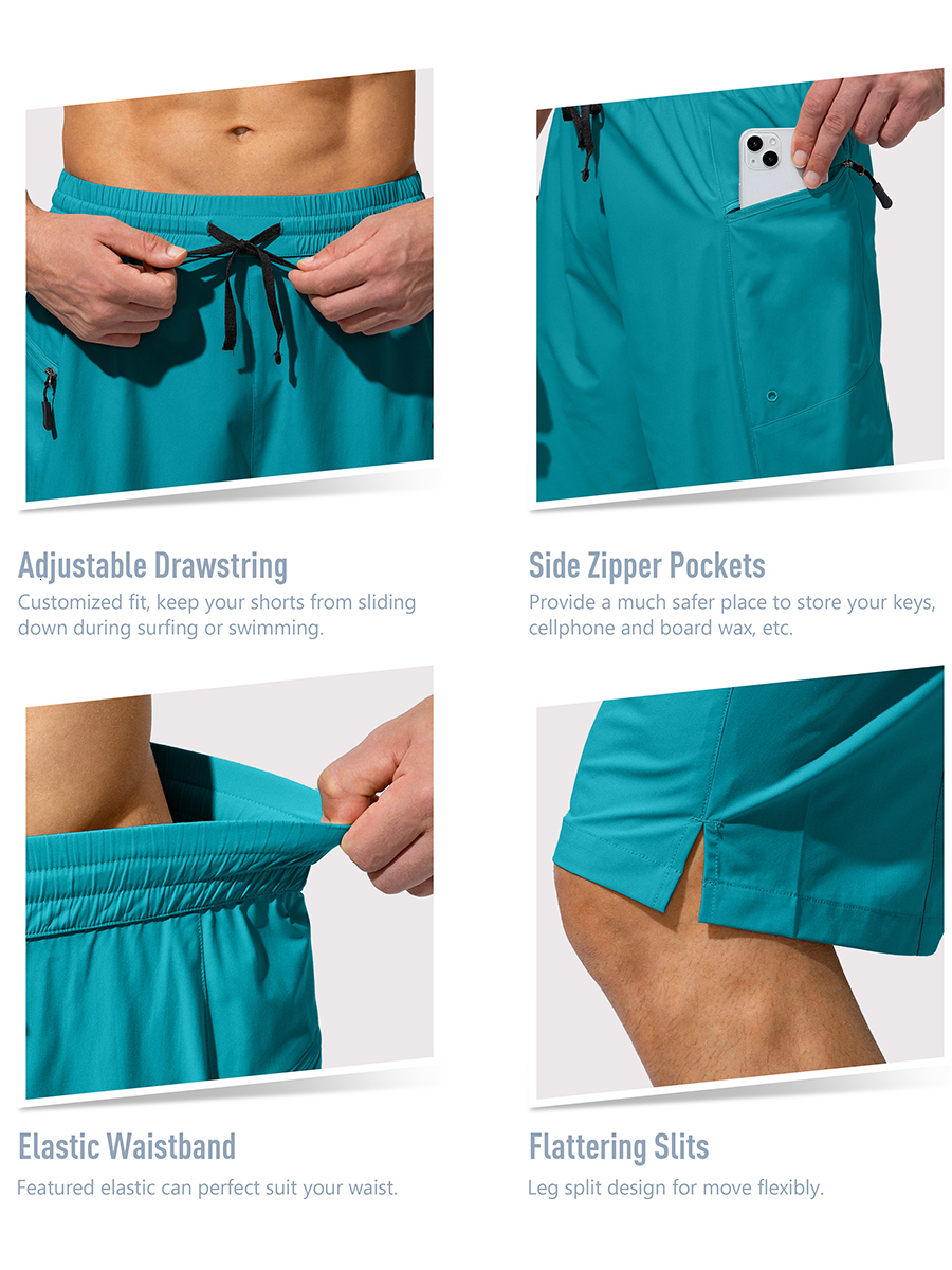 Men's Shorts G-Class Men's Drawstring Waist Partial Bottom Sports Shorts with Phone Pocket 230404