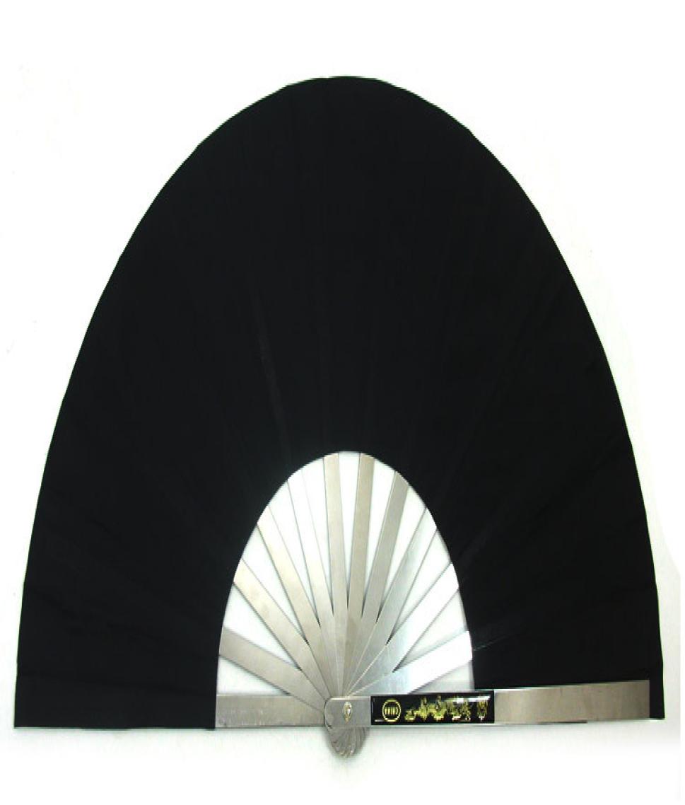 All stainless steel fan bones tai chi kung fu fan tieshan dance quinquagenarian fitness metal fan