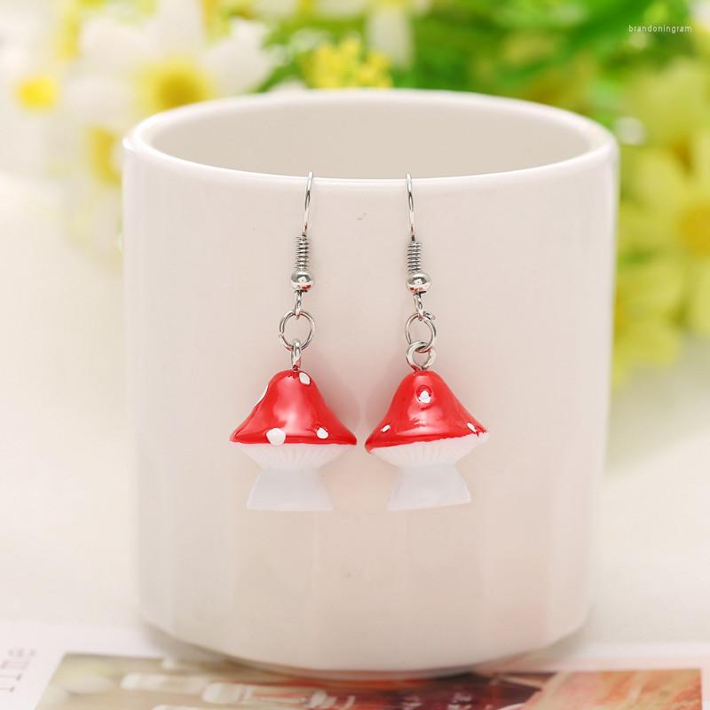 Stud Earrings Korean Fashion Red Mushroom Creative Complex Plant For Women Statement Ear Jewelry Gifts
Stud Earrings Korean Fashion Red Mushroom Creative Complex Plant For Women Statement Ear Jewelry Gifts