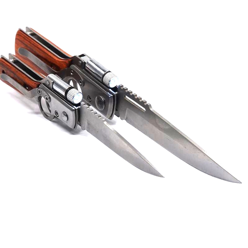 Quick Open Folding Pocket Knife Survival Tactical Knife Sharp Outdoor EDC Tool Combat Camping Hunting Knives With Led Light hunting knife, camping knife
Quick Open Folding Pocket Knife Survival Tactical Knife Sharp Outdoor EDC Tool Combat Camping Hunting Knives With Led Light hunting knife, camping knife