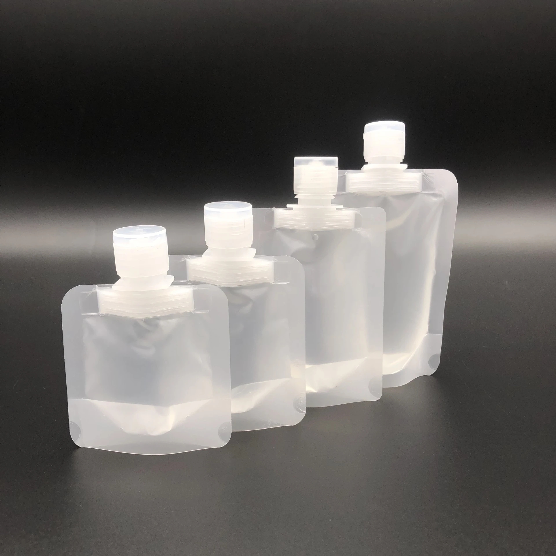 Refillable Empty Squeeze Pouches Packaging Bag Travel Fluid Makeup Packing Bags for Lotion