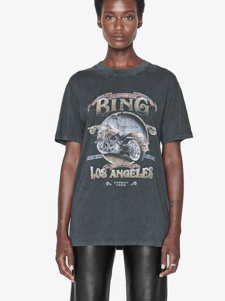 23SS Anine Bing Fashion Classic Tee Ab New Los Angeles Motorcycle T-shirt Letter Printing Black Gray Cotton Women Short Sleeve, 18
23SS Anine Bing Fashion Classic Tee Ab New Los Angeles Motorcycle T-shirt Letter Printing Black Gray Cotton Women Short Sleeve, 18