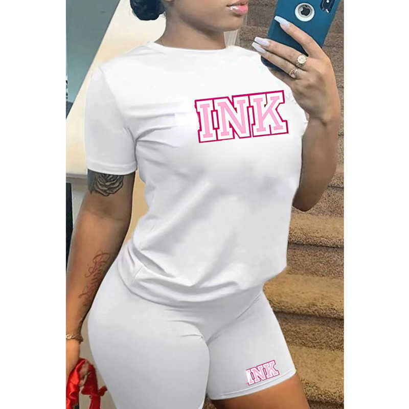 Plus Size 3XL 4XL 5XL Women Tracksuits Designer 2 Piece Short Outfits Letter Printed Short Sleeve T-Shirt And Shorts Suits Sportswear, Black
Plus Size 3XL 4XL 5XL Women Tracksuits Designer 2 Piece Short Outfits Letter Printed Short Sleeve T-Shirt And Shorts Suits Sportswear, Black