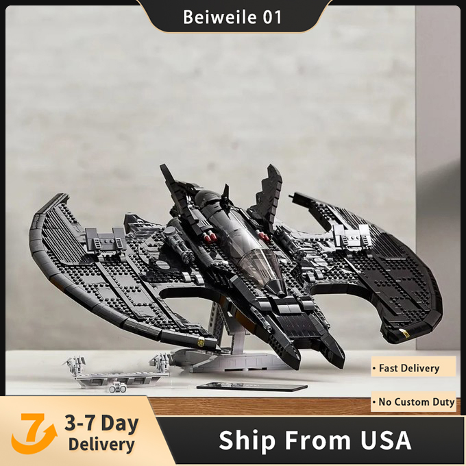 Movie Hero Classic Space Ship Block Model 1989 Bat Wing 2363pcs Building Blocks Bricks Toys Children Gift Set Compatible 76161
Movie Hero Classic Space Ship Block Model 1989 Bat Wing 2363pcs Building Blocks Bricks Toys Children Gift Set Compatible 76161