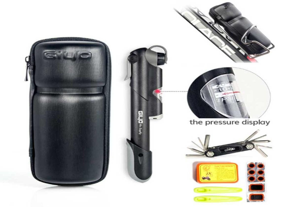 Bicycle Repair Tools Portable Tire Repair Kits Pump Cycling Storage Bottle Free Shipping
