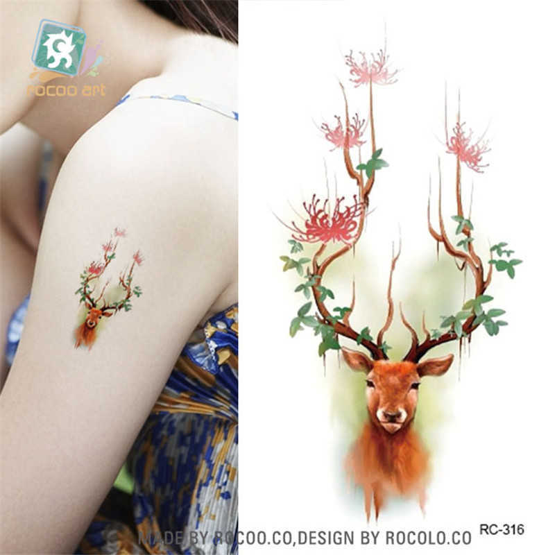 5 PC Temporary Tattoos Body Art Waterproof Temporary Tattoos For Men And Women 3D Beautiful Bracelet Design Small Arm Tattoo Sticker Wholesale RC2292 