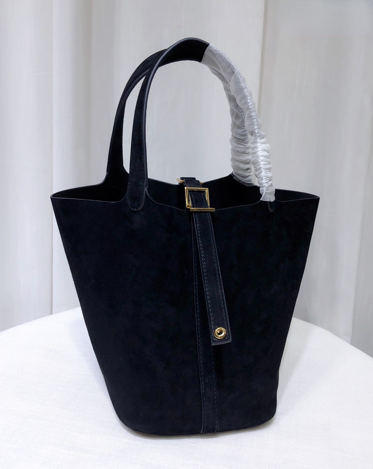 100% Real Suede Leather Basket Totes Bag Luxury Designer Small Shopping Purses And Handbags New Classic Casual Hand Luggage 2517