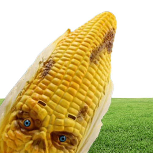 Corn Latex Scary Festival For Bar Party Adult Halloween Toy Cosplay Costume Funny Spoof Mask6243979