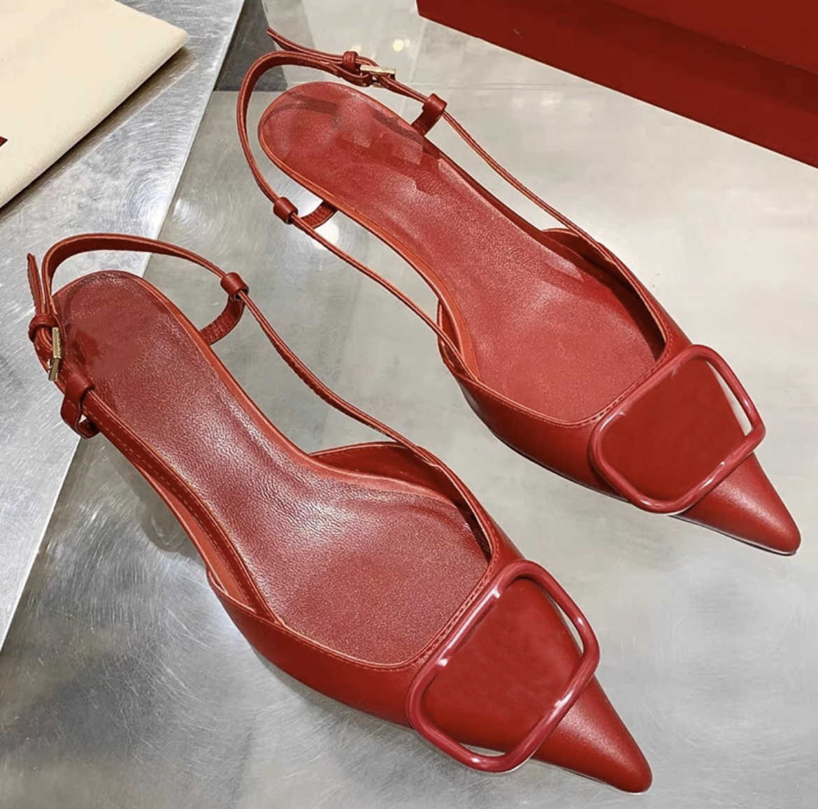 Heels Shoes Designer Metal V Dress Shoes Buckle Shoes Woman High Heels Pumps Tacones Pointed Toe Stilettos Sexy Ladies Wedding Shoes, 18
Heels Shoes Designer Metal V Dress Shoes Buckle Shoes Woman High Heels Pumps Tacones Pointed Toe Stilettos Sexy Ladies Wedding Shoes, 18