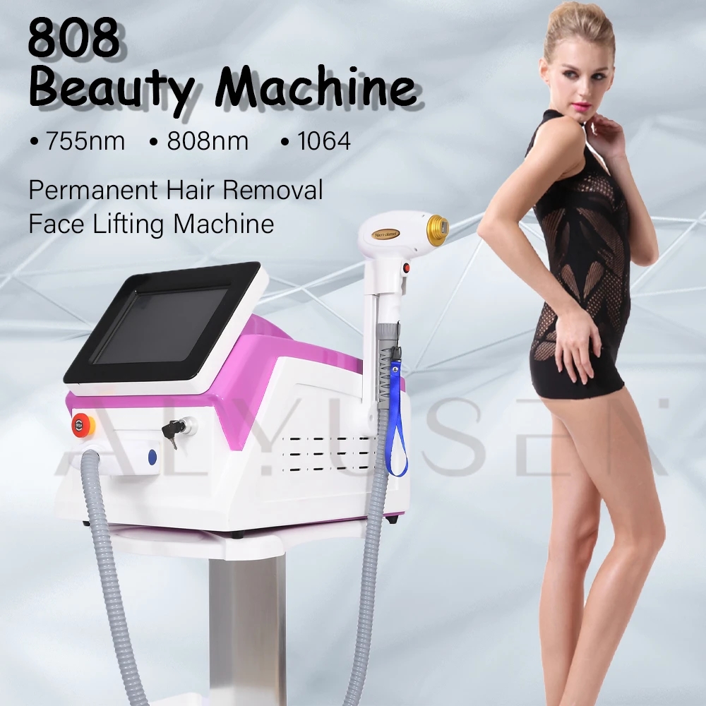 Laser Machine Factory Price 755nm 808nm 1064nm 3 Wavelengths Semiconductor Painless 808 Diode Laser Hair Removal Machine
Laser Machine Factory Price 755nm 808nm 1064nm 3 Wavelengths Semiconductor Painless 808 Diode Laser Hair Removal Machine