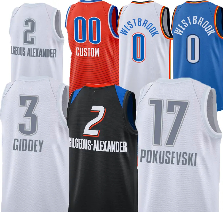 Men Basketball Jersey Chet 7 Holmgren 3 Josh Giddey Alexander Russell westbrook 0 Pokusevski 17 Jaylen Williams 8 Darius Luguentz Dort Shai 2 Gilgeous jerseys, As piuture4
Men Basketball Jersey Chet 7 Holmgren 3 Josh Giddey Alexander Russell westbrook 0 Pokusevski 17 Jaylen Williams 8 Darius Luguentz Dort Shai 2 Gilgeous jerseys, As piuture4