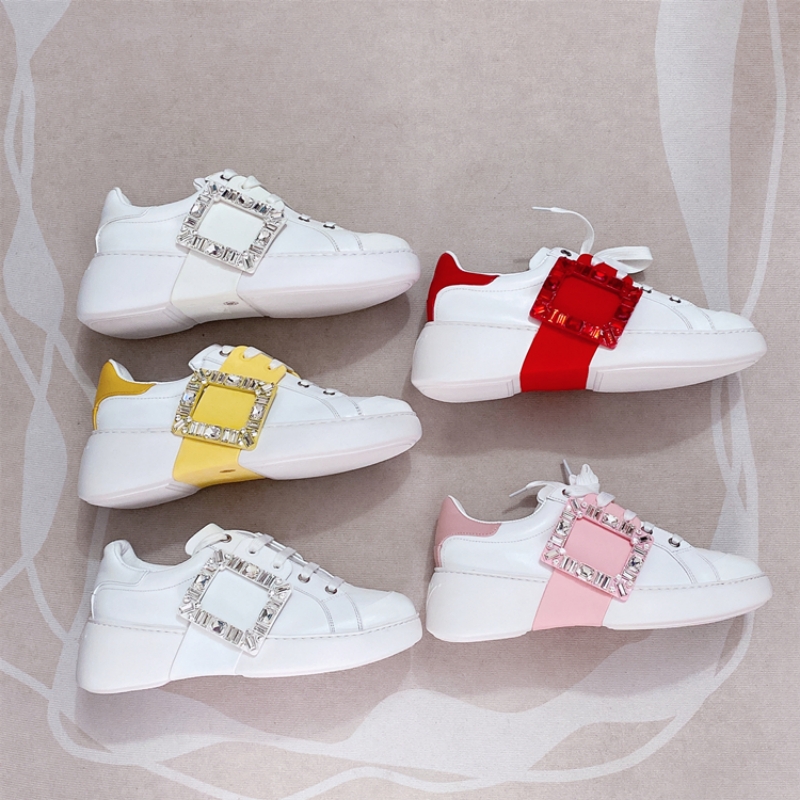 High-end quality square buckle sneakers luxury design leather flat drill buckle small white shoes lace-up thick sole all-match casual women's shoes 23 new styles
High-end quality square buckle sneakers luxury design leather flat drill buckle small white shoes lace-up thick sole all-match casual women's shoes 23 new styles