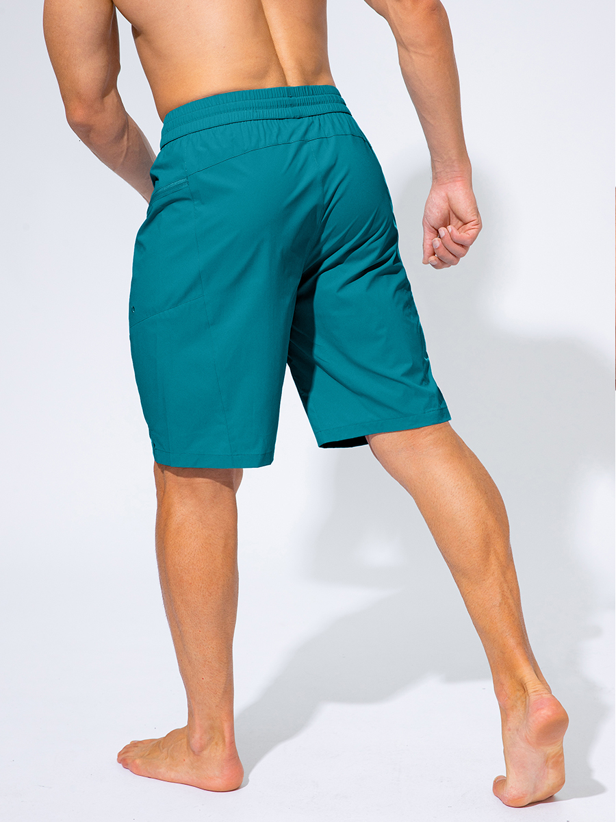 Men's Shorts G-Class Men's Drawstring Waist Partial Bottom Sports Shorts with Phone Pocket 230404