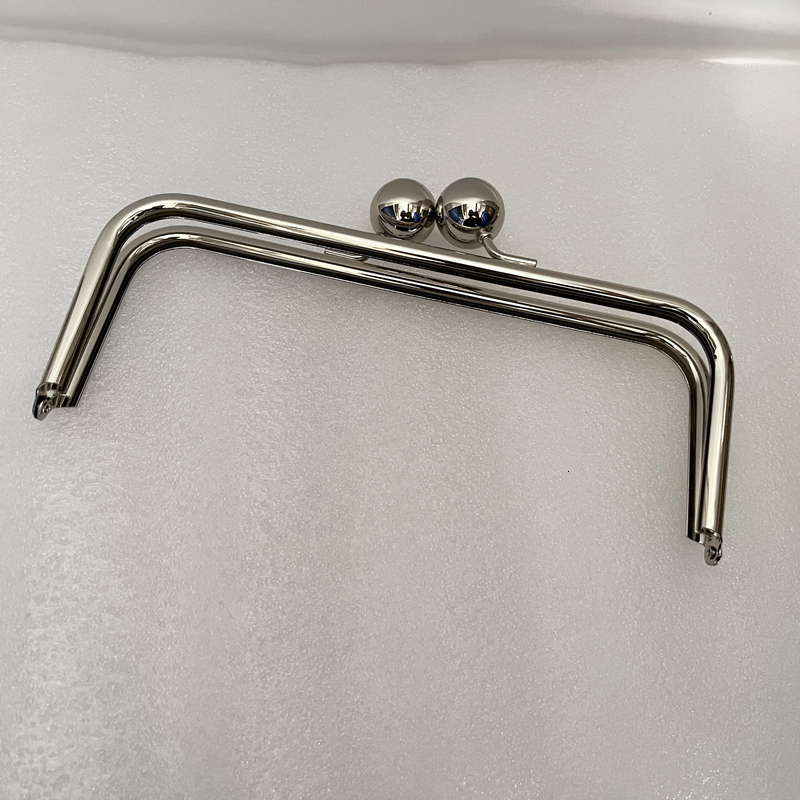 Bag Parts Accessories Size 22cm Big Ball Clasp DIY Handbag Kiss Lock For Handbags Craft Purse Frame No Screw High Quality 230404