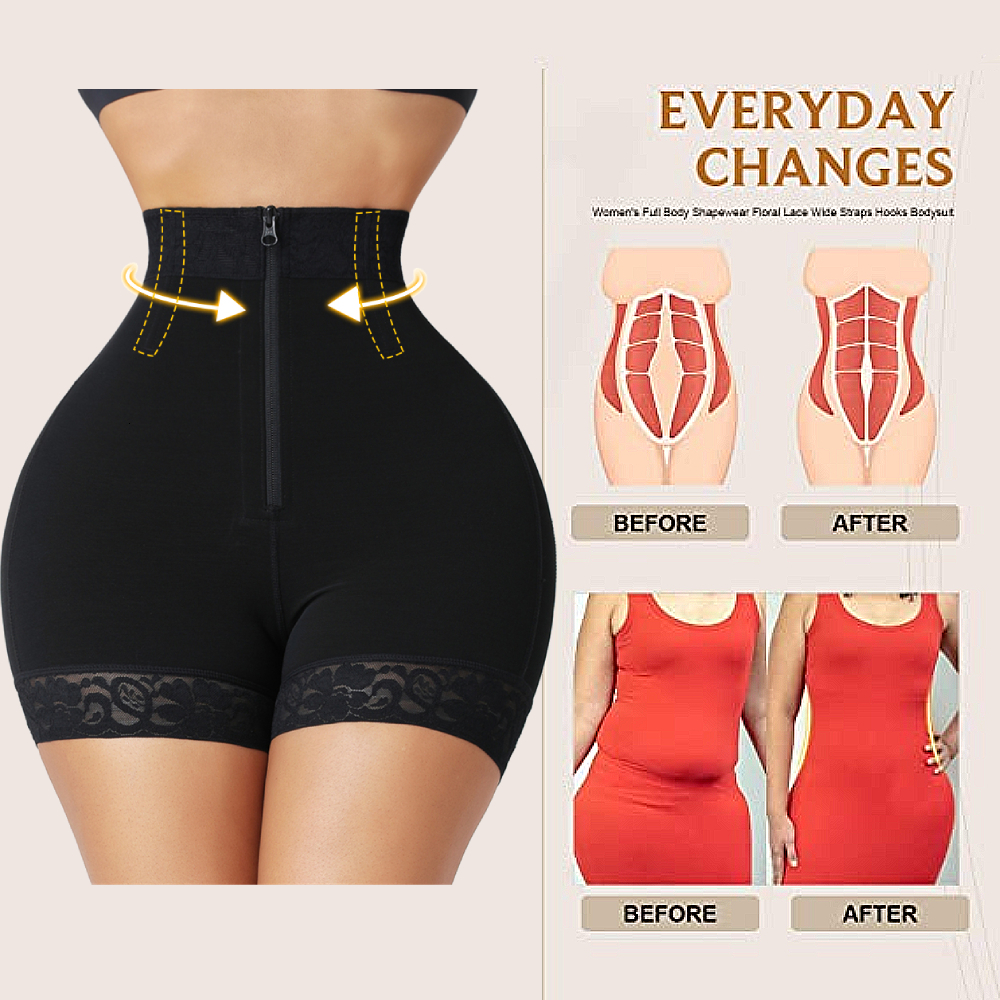 Women's Shapers Fajas Colombianas Waist Trainer Hip Booster Shaping Corset Push Up Waist Underwear Bra Abdominal Control Hip Enhancement 230404