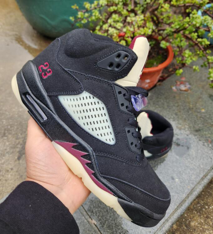 Shoes High Men a Ma Maniere x 5 Black 5s Light Bone Outdoors Sports Sneakers Fd1330-006 Fd1330-001 Burgundy Crush-pale Ivory
Shoes High Men a Ma Maniere x 5 Black 5s Light Bone Outdoors Sports Sneakers Fd1330-006 Fd1330-001 Burgundy Crush-pale Ivory