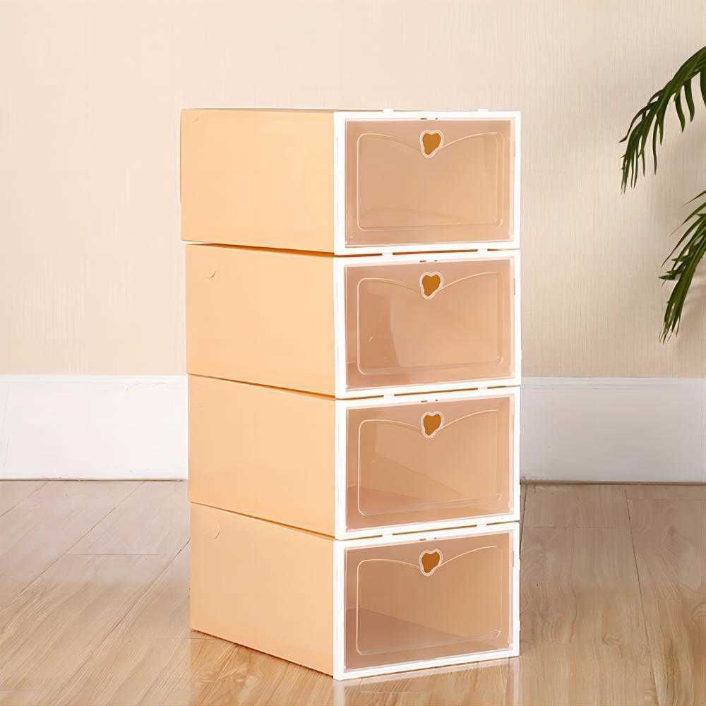 Shoes Boxes Set Multicolor Foldable Shoe Storage Plastic Clear Home Shoe Rack Organizer Stack Display Box 30pcs, As picture
Shoes Boxes Set Multicolor Foldable Shoe Storage Plastic Clear Home Shoe Rack Organizer Stack Display Box 30pcs, As picture