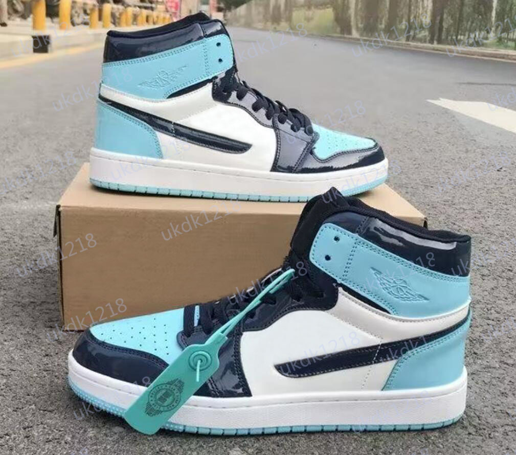 Shoes Air 1 High OG UNC Patent ASG Retro WMNS 1S Obsidian Blue Chill-White Sneakers Man Woman CD0461-401
Shoes Air 1 High OG UNC Patent ASG Retro WMNS 1S Obsidian Blue Chill-White Sneakers Man Woman CD0461-401