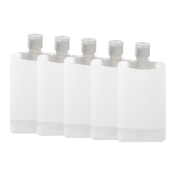 Refillable Empty Squeeze Pouches Packaging Bag Travel Fluid Makeup Packing Bags for Lotion