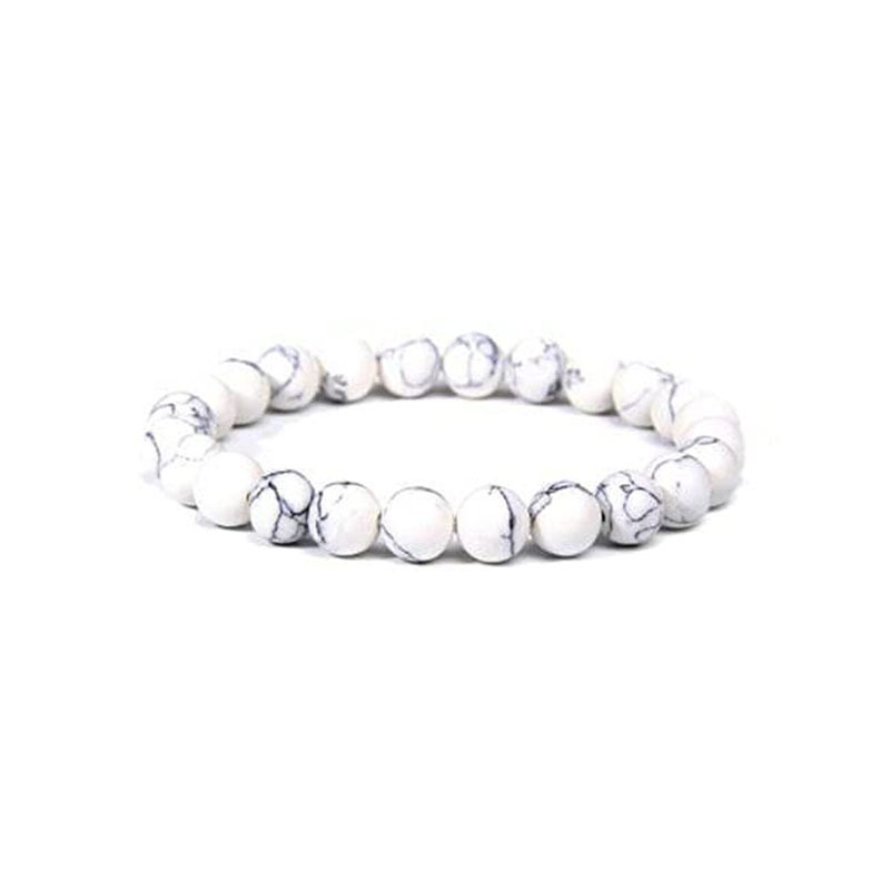 8mm Natural Strands Charms Bracelets Beads Men's Women's Natural stone Strands Bracelet For Fashion Jewelry Crafts