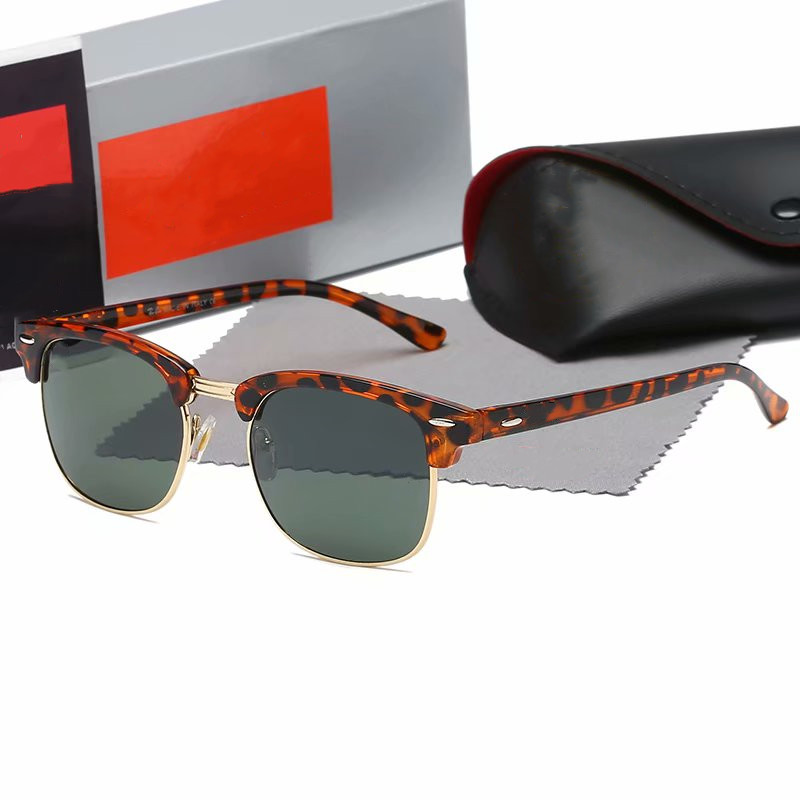 Brand Men Women Sunglasses Designer Eyeglasses Rays 3016 Retro Polarized Goggle Pilot Beach UV400 Eyewear Band Bans Driving Fishing Sun Glasses With Box
Brand Men Women Sunglasses Designer Eyeglasses Rays 3016 Retro Polarized Goggle Pilot Beach UV400 Eyewear Band Bans Driving Fishing Sun Glasses With Box