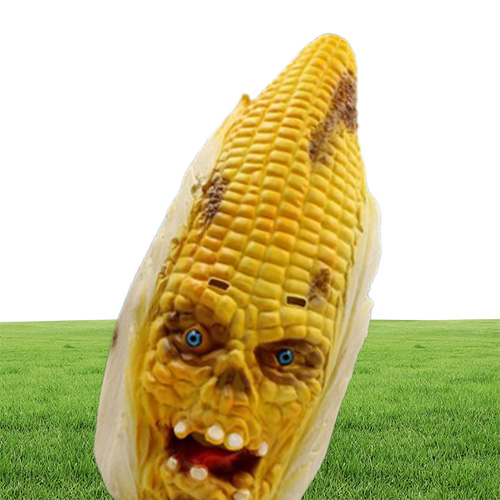 Corn Latex Scary Festival For Bar Party Adult Halloween Toy Cosplay Costume Funny Spoof Mask6243979