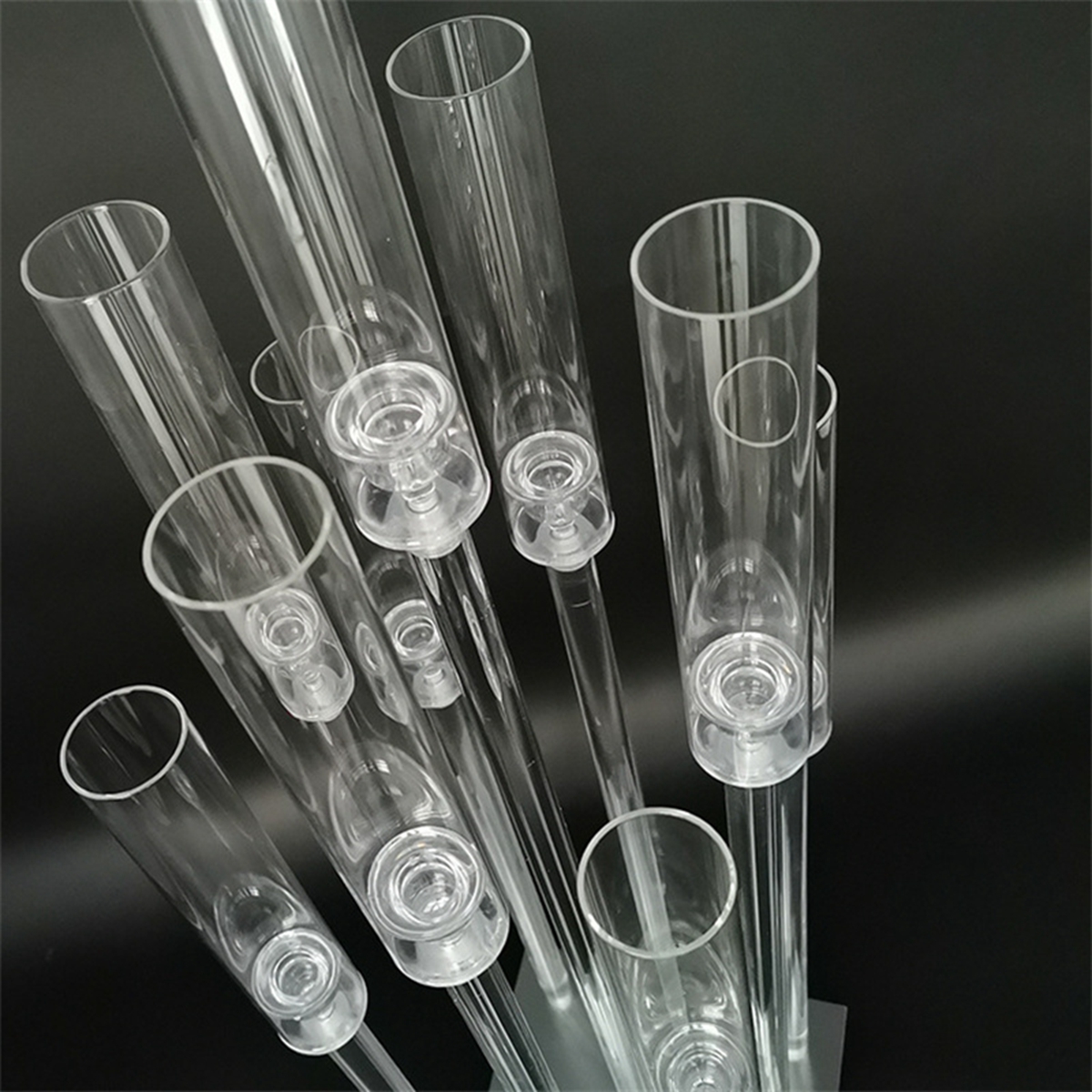 decoration Acrylic Candelabra 6 7 8 9 10 Heads Candle Holders Wedding Candlesticks Flower Stand Holder Candelabrum For Center Table imake738 XJ260305