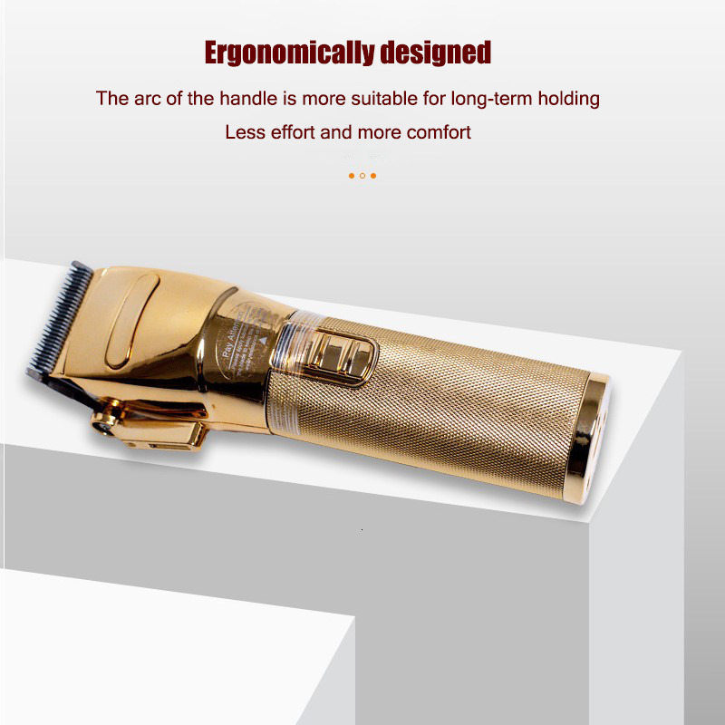 Hair Trimmer Professional Hair Clipper for Men's Hair Salon Push White Bald Retro Oil Head Hair Trimmer Shaver Wireless Hair Cutting Machine 2304