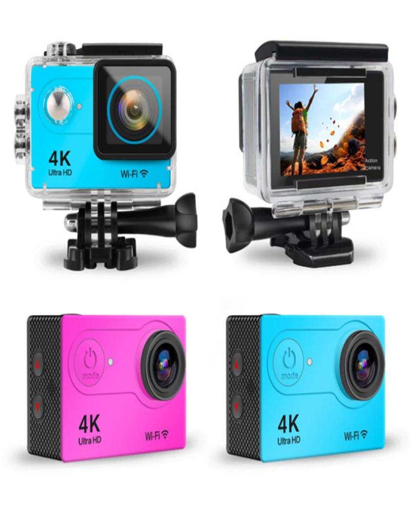 EKEN H9 Action Camera Ultra HD 4K 30fps WiFi 20quot 170D Underwater Waterproof Helmet Video Recording Cameras Sport Cam 309A