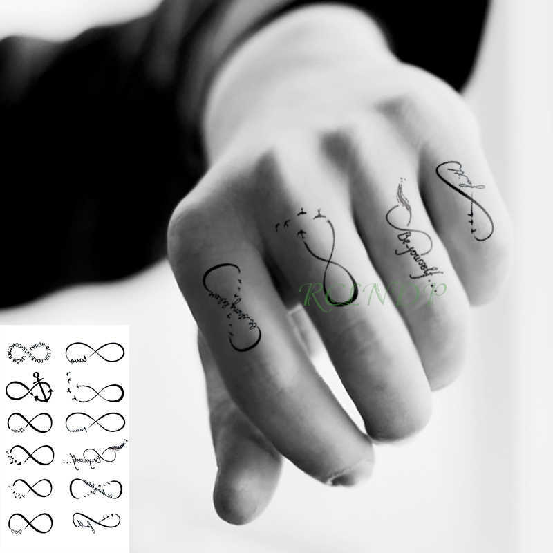 5 PC Temporary Tattoos Waterproof Temporary Tattoo Sticker Flame Love Heart Flower Star Selfie Body Art Fake Tatto Flash Tatoo on finger for Men Women