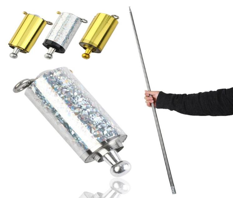 Trekking Poles 11m Metal Magic Pocket Staff Portable Stick Arts Rod Pole Magicians Trick