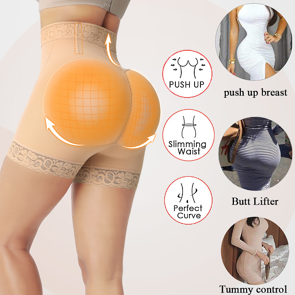 Women's Shapers Fajas Colombianas Waist Trainer Hip Booster Shaping Corset Push Up Waist Underwear Bra Abdominal Control Hip Enhancement 230404