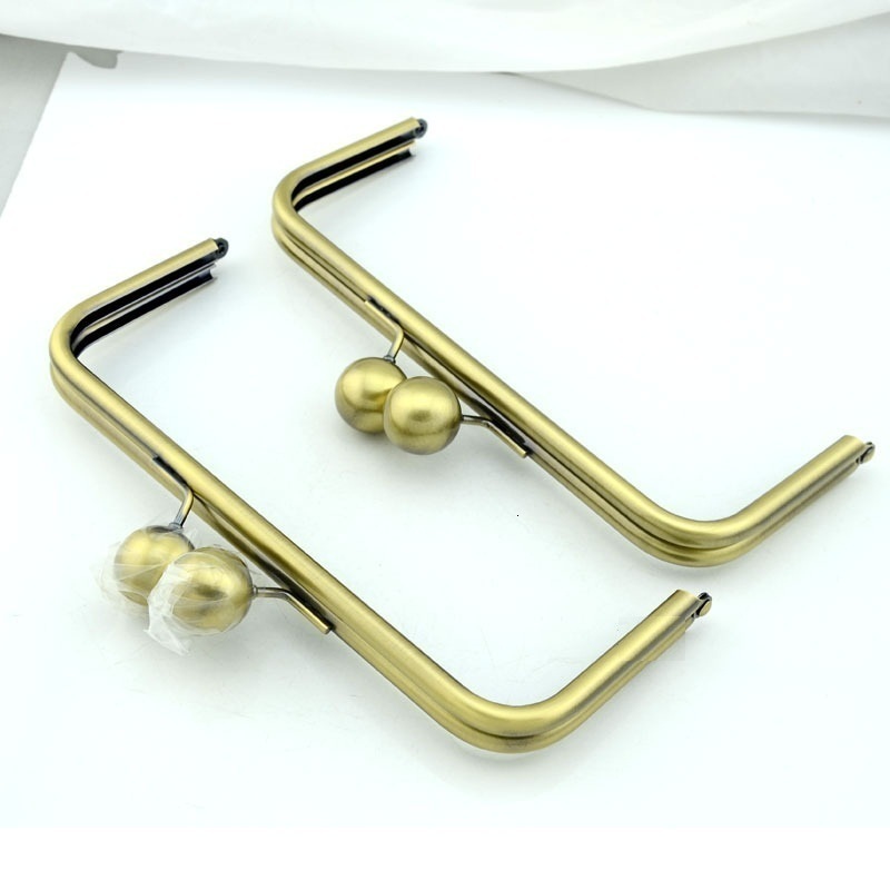 Bag Parts Accessories Size 22cm Big Ball Clasp DIY Handbag Kiss Lock For Handbags Craft Purse Frame No Screw High Quality 230404