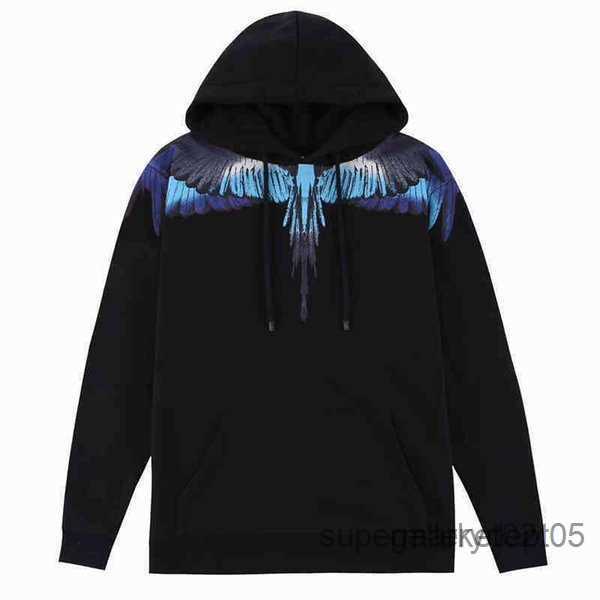 Men's Hoodies Marcelos Burlon Winter New Mb Black Blue Wing Sweater with Hat Round Neck Long Sleeve and Women Loose Large Lovers Fashion Menb77f
Men's Hoodies Marcelos Burlon Winter New Mb Black Blue Wing Sweater with Hat Round Neck Long Sleeve and Women Loose Large Lovers Fashion Menb77f